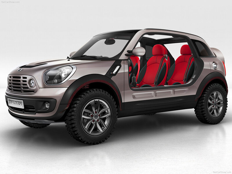 Silver Mini Cooper Concept