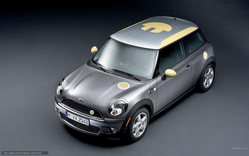 silver mini cooper electric
