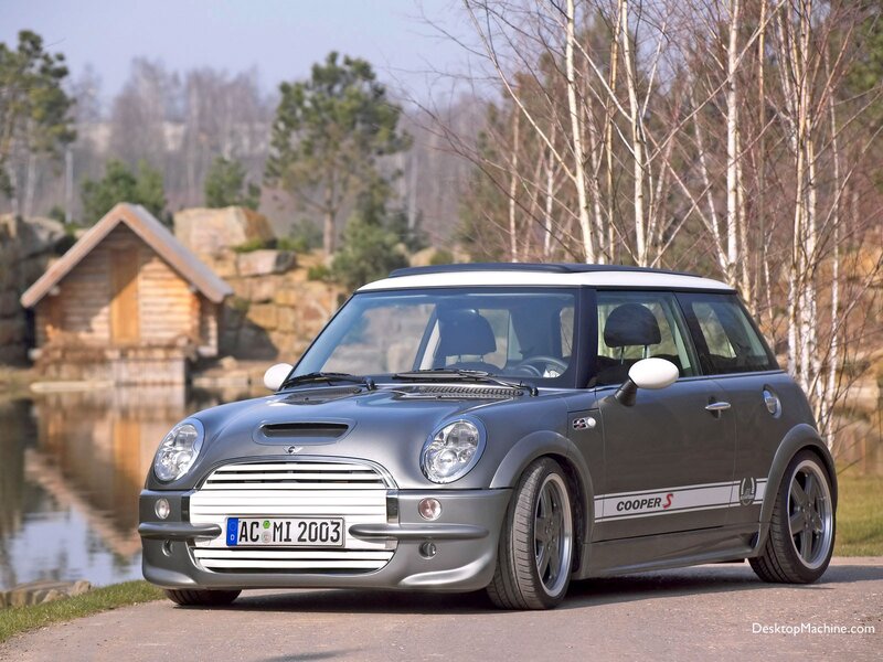 Silver Mini Cooper S — Gray, Serene