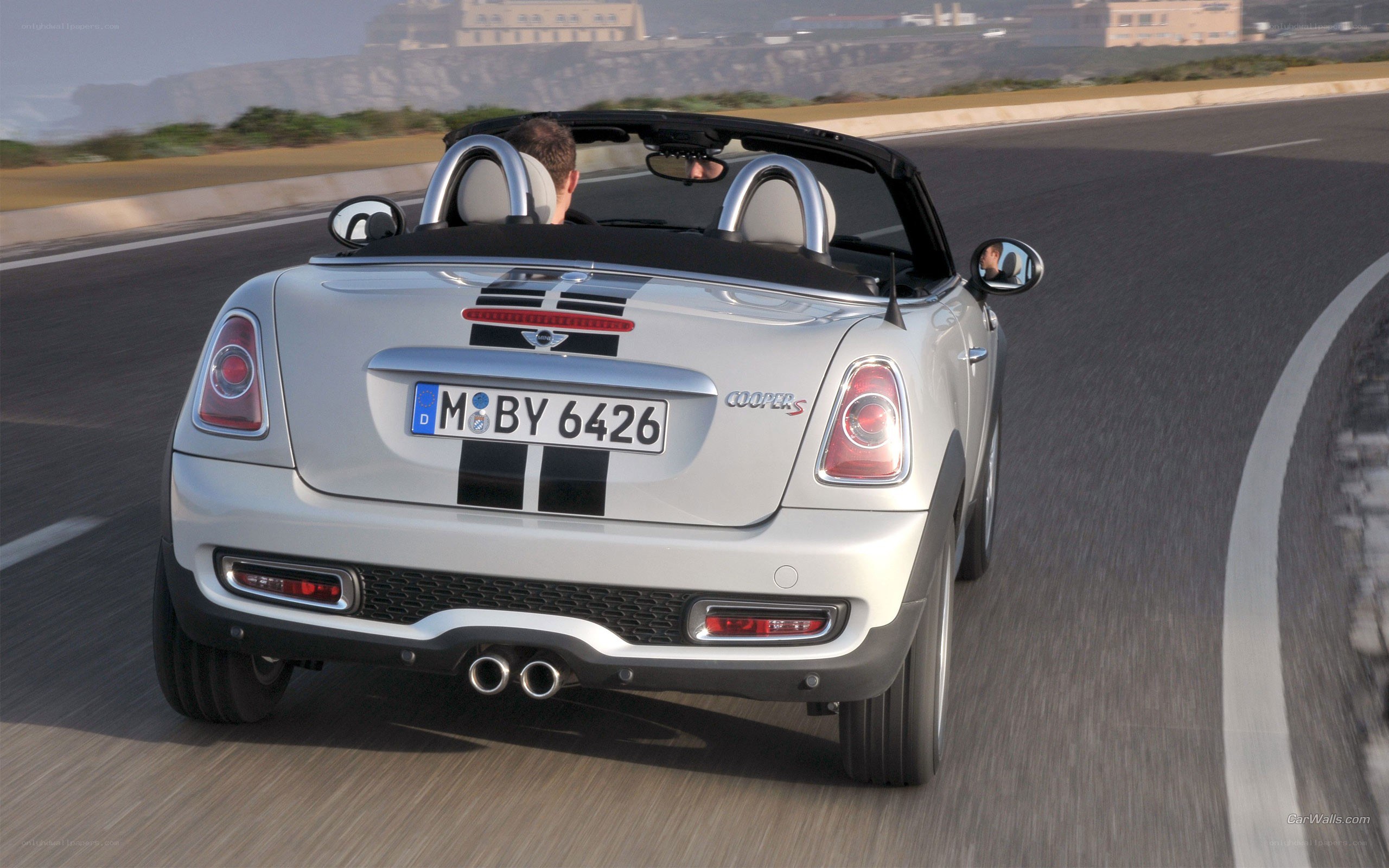 silver mini cooper s roadster