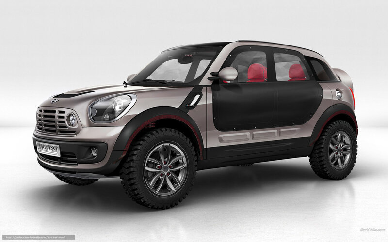 Silver Mini Cooper Suv — Neutral