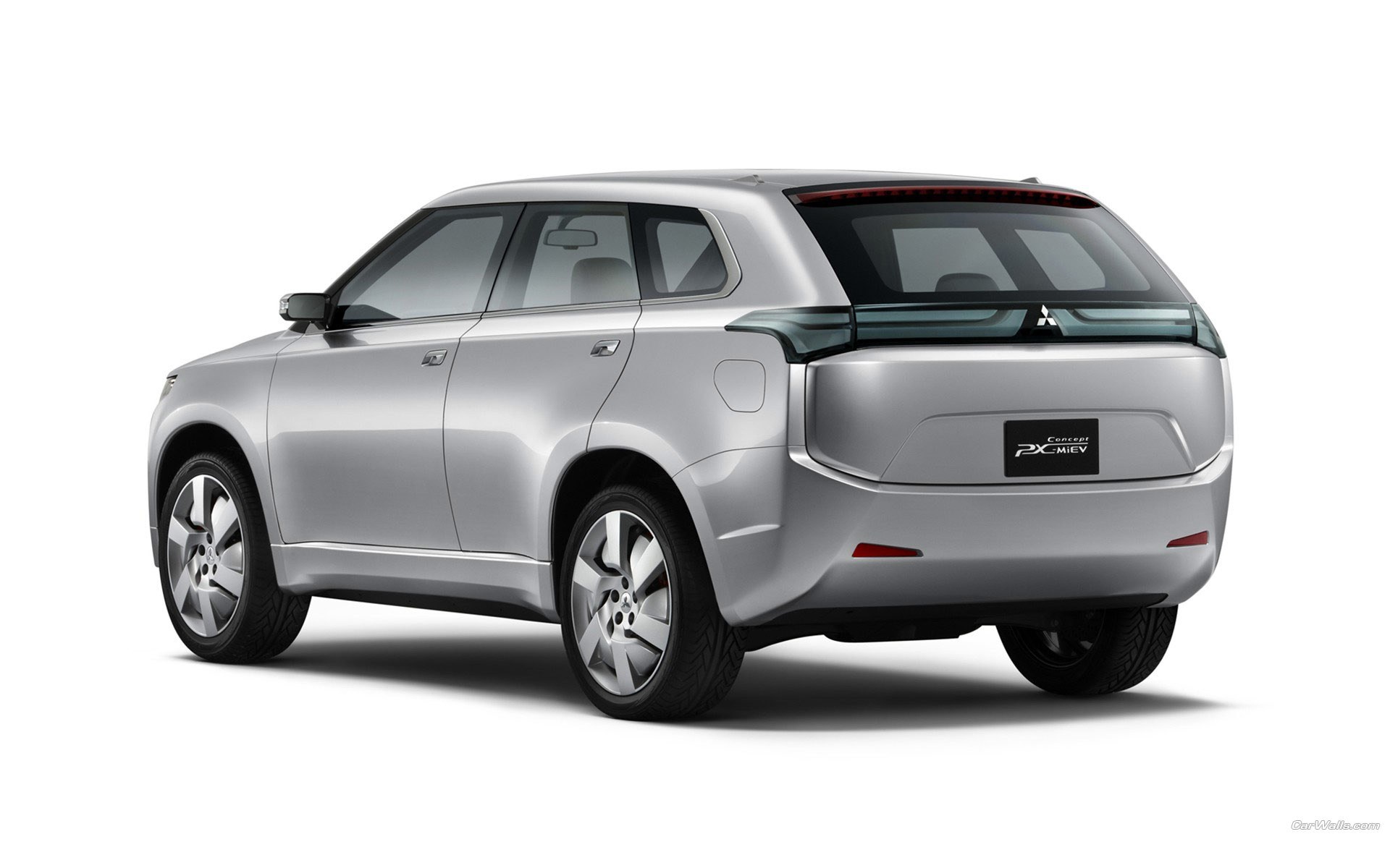 Silver Mitsubishi Concept Car