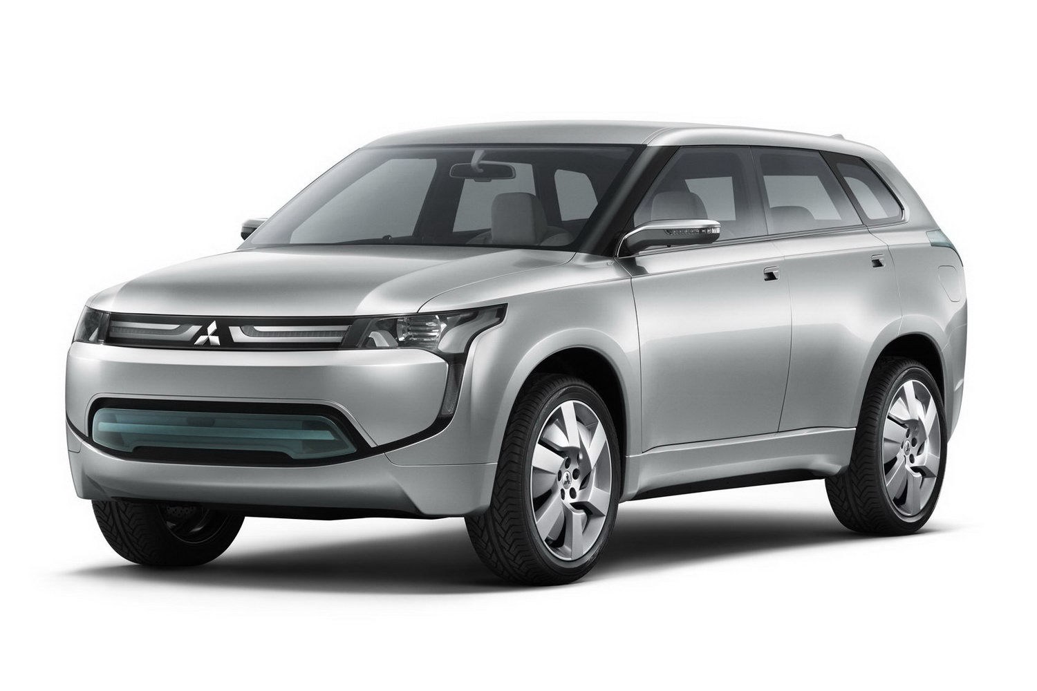 Silver Mitsubishi Concept SUV