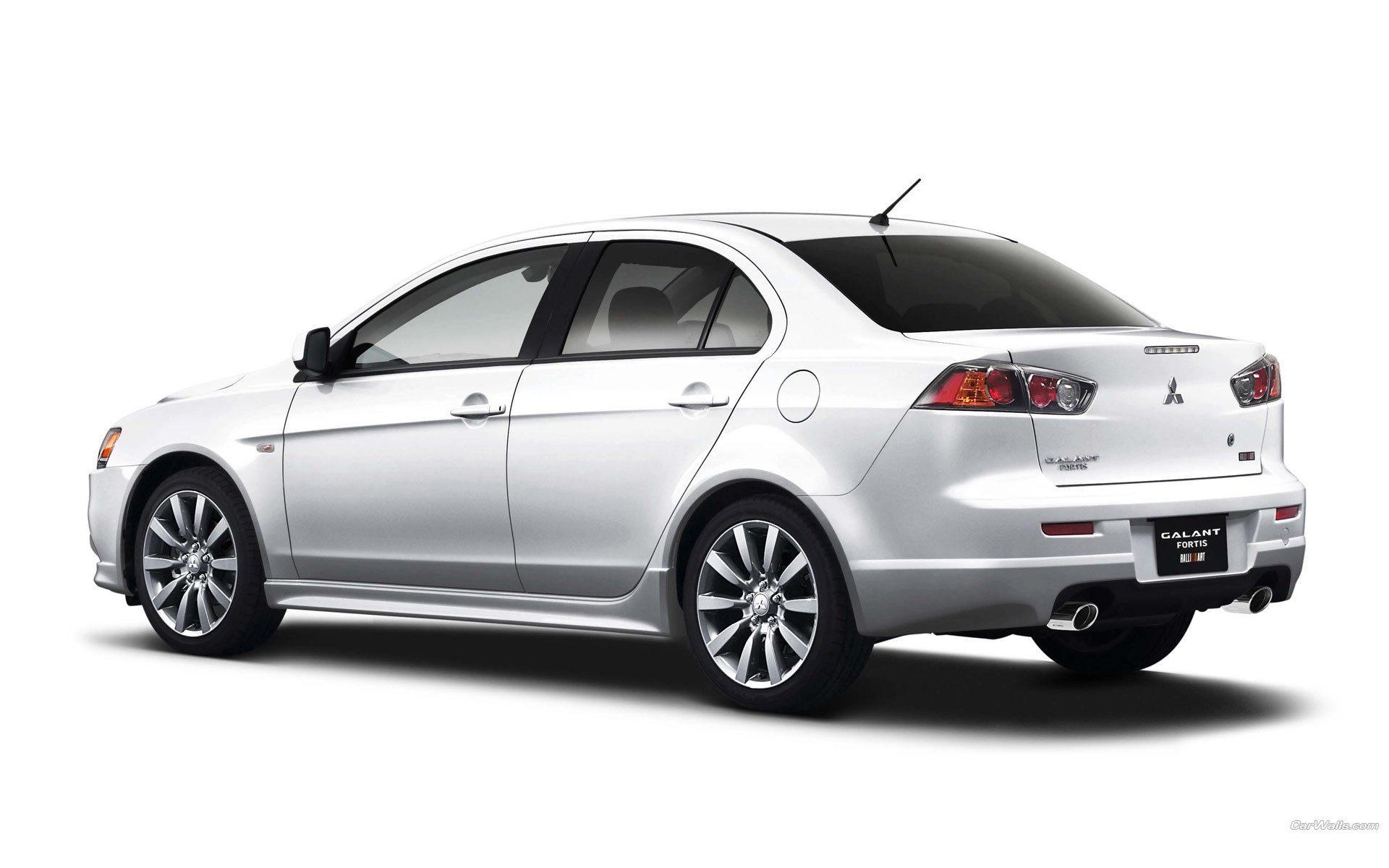 silver mitsubishi galant sedan