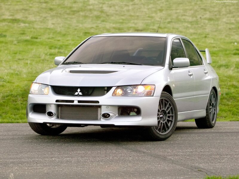 Silver Mitsubishi Lancer — Calm, Photograph