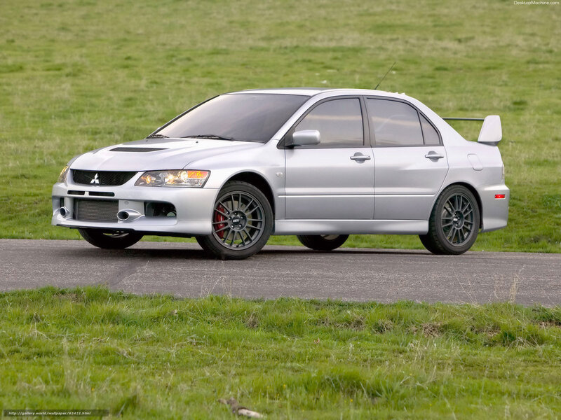 silver mitsubishi lancer evolution