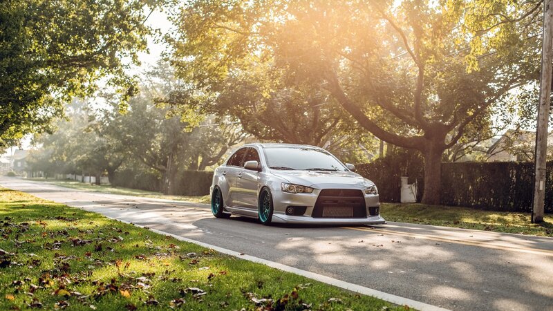 Silver Mitsubishi Lancer — Serene