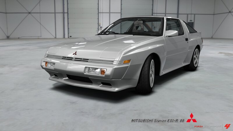 Silver Mitsubishi Starion