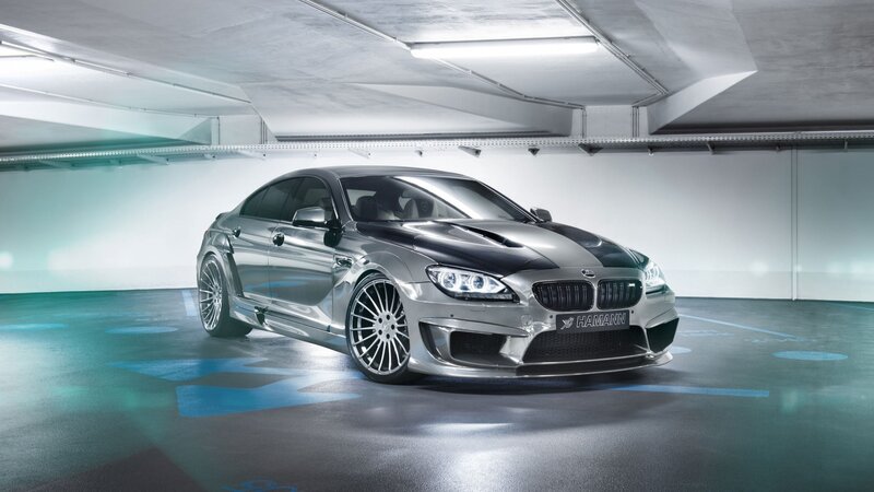 Silver Modified BMW Car — Dramatic, Photograph