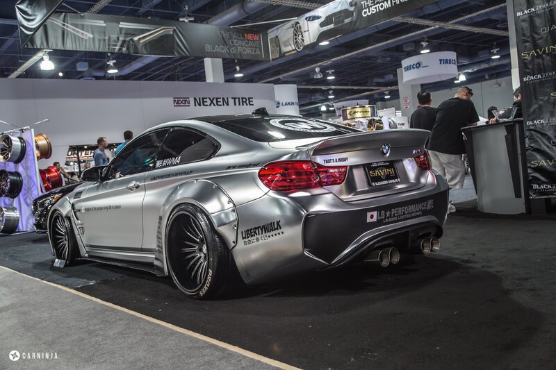 Silver Modified BMW Car — Neutral