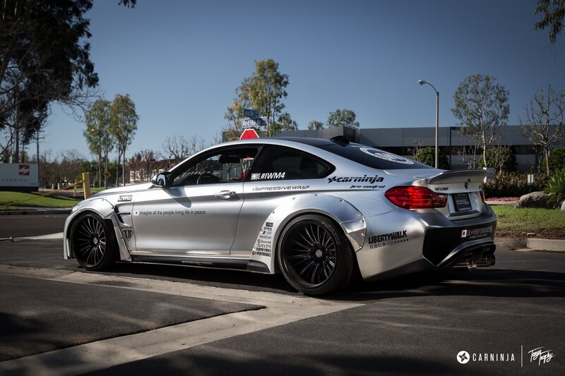 Silver Modified Car — Dramatic, Afternoon