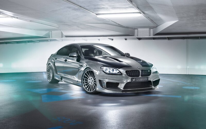 Silver Modified Car — Dramatic, Photograph, Parking Garage