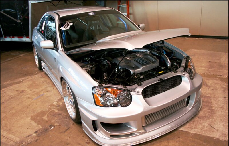 Silver Modified Car — Mechanical