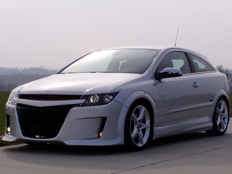 Silver Modified Car — Neutral, Photograph, Road