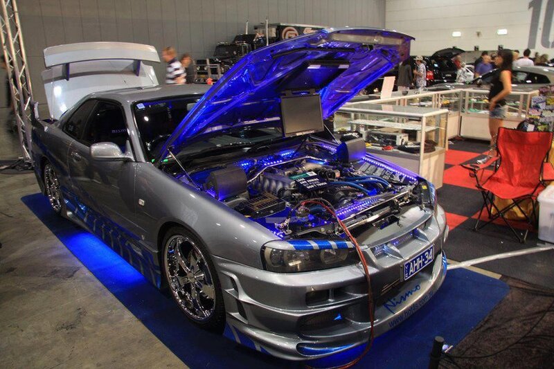 Silver Modified Car — Showroom