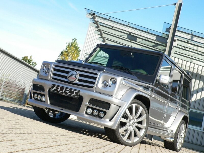 Silver Modified G-Wagon