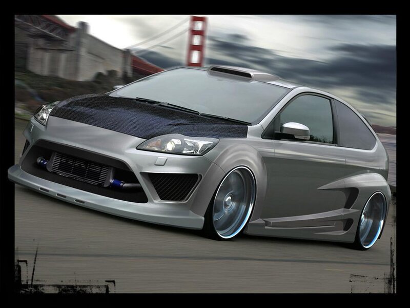 Silver Modified Hatchback — Gray
