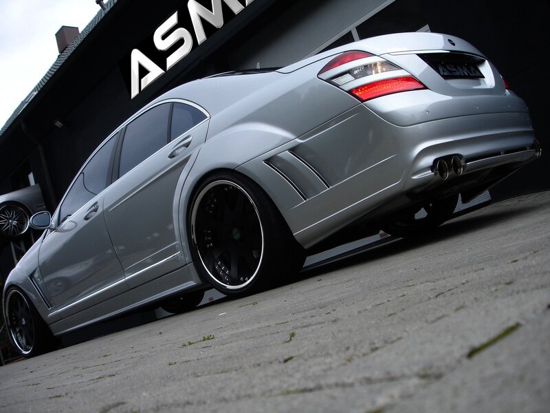 silver modified sedan car