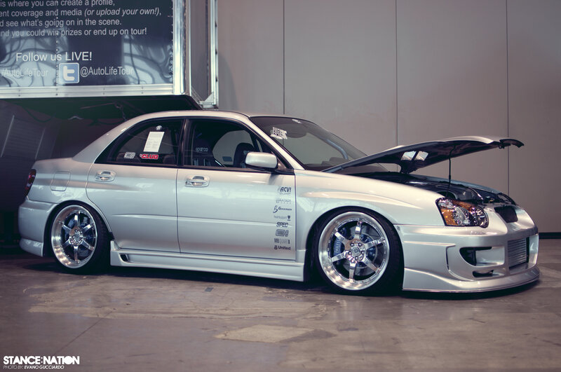 Silver Modified Sedan — Showroom