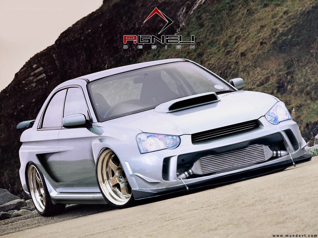 silver modified sports car
