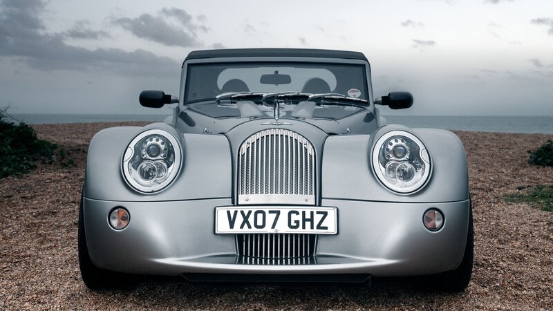 Silver Morgan Car — Serene