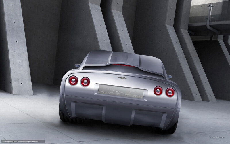 Silver Morgan Design concept car
