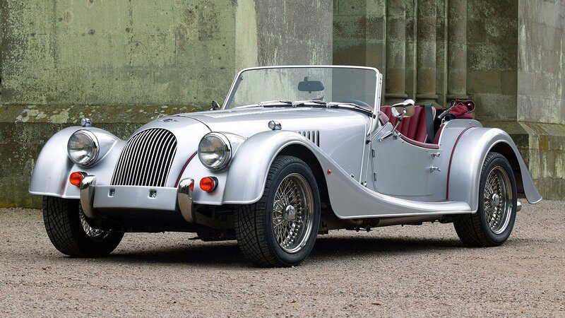 Silver Morgan Roadster