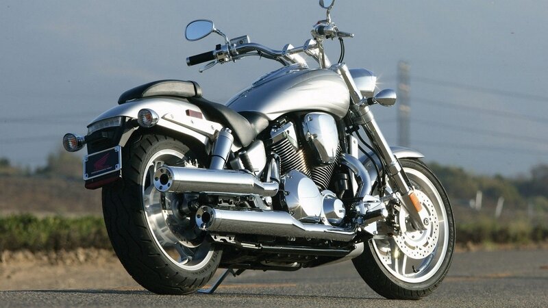Silver Motorcycle — Calm, Afternoon