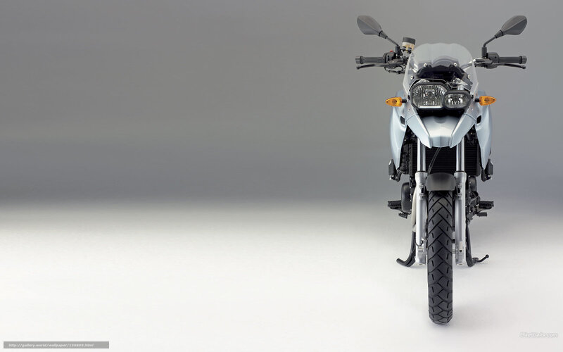 silver motorcycle front view