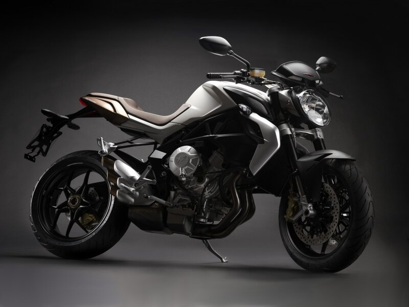 Silver Motorcycle — Gray, Dramatic