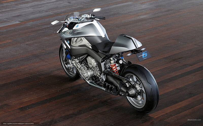Silver Motorcycle — Modern