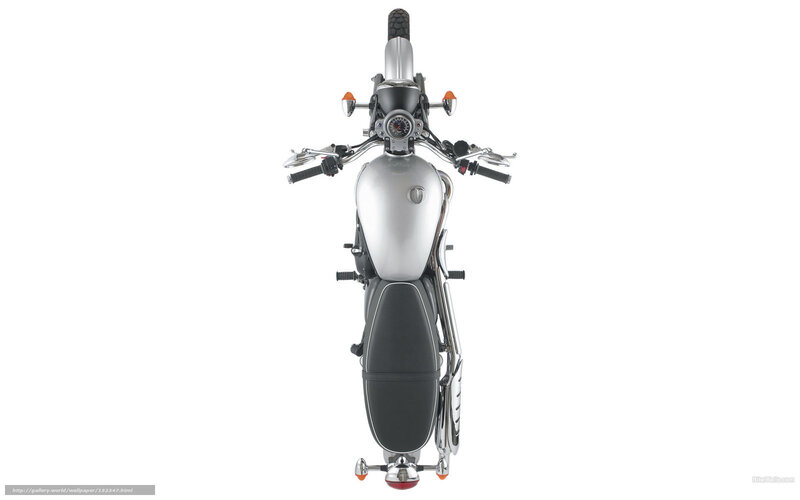 Silver Motorcycle — Neutral, Photograph, Handlebars