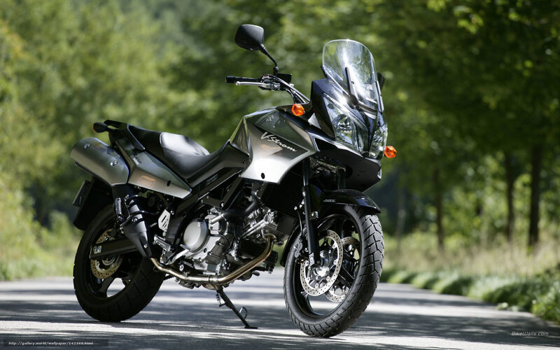 Silver Motorcycle on Road — Black
