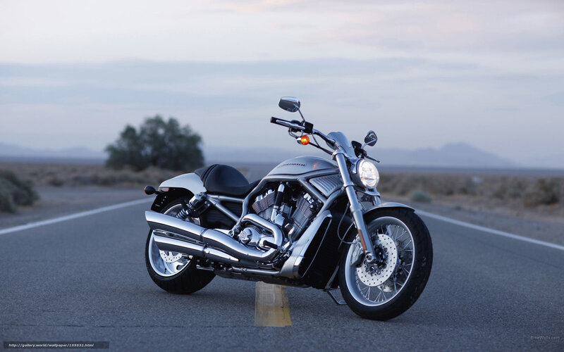 Silver Motorcycle on Road — Gray, Serene