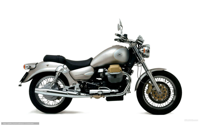 silver motorcycle side view