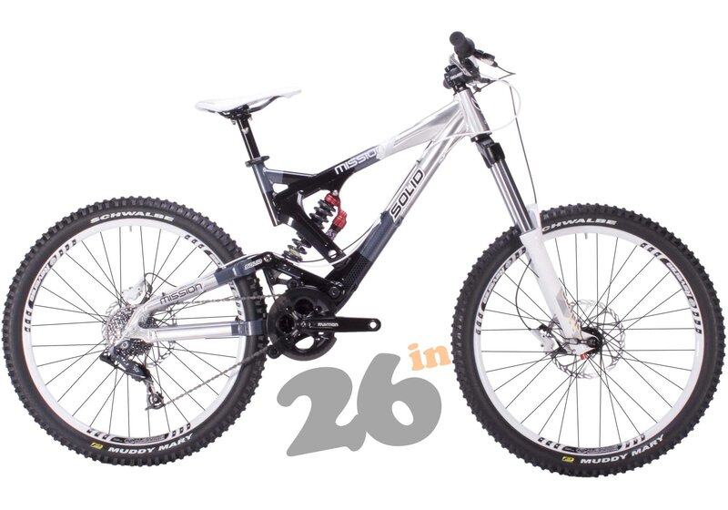 silver mountain bike