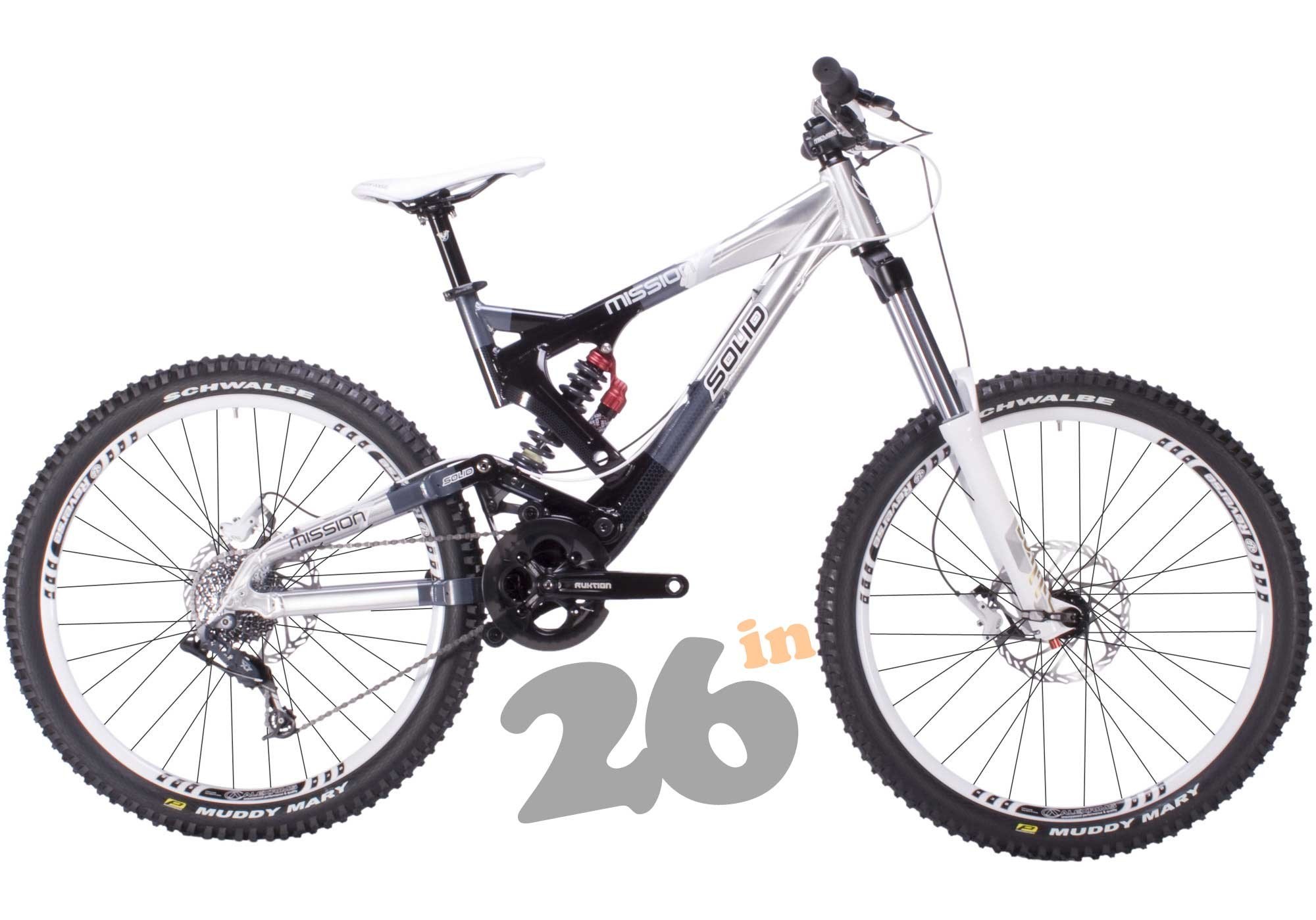 silver mountain bike