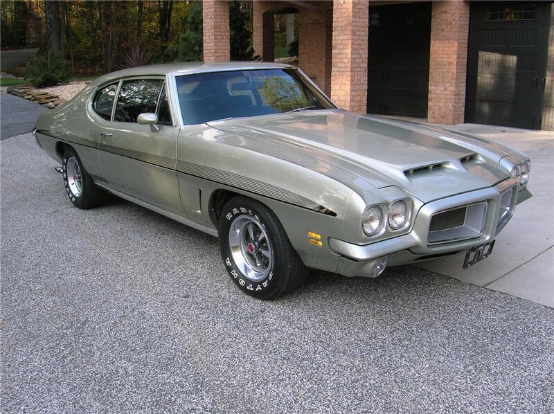 Silver Muscle Car — Calm, Afternoon, Photograph