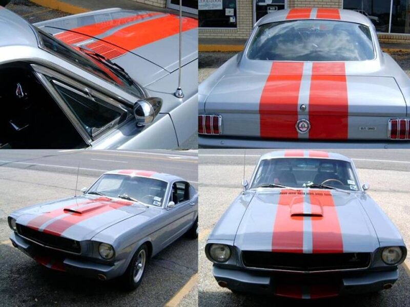 Silver Muscle Car — Classic