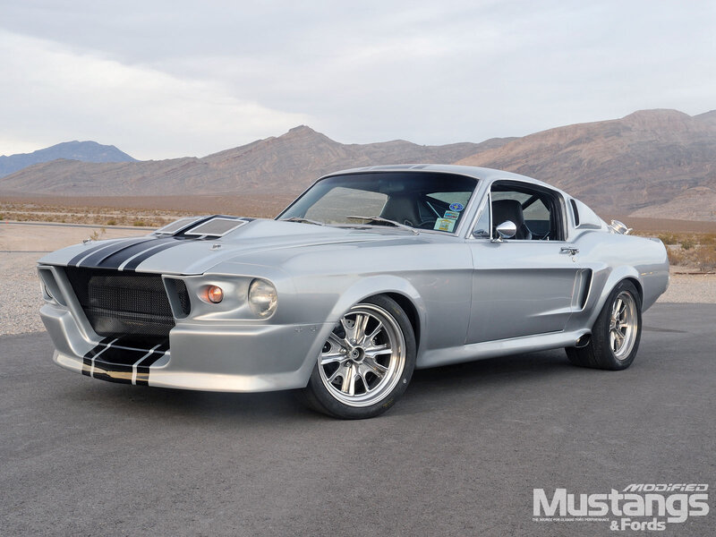 Silver Muscle Car — Dramatic, Afternoon, Photograph
