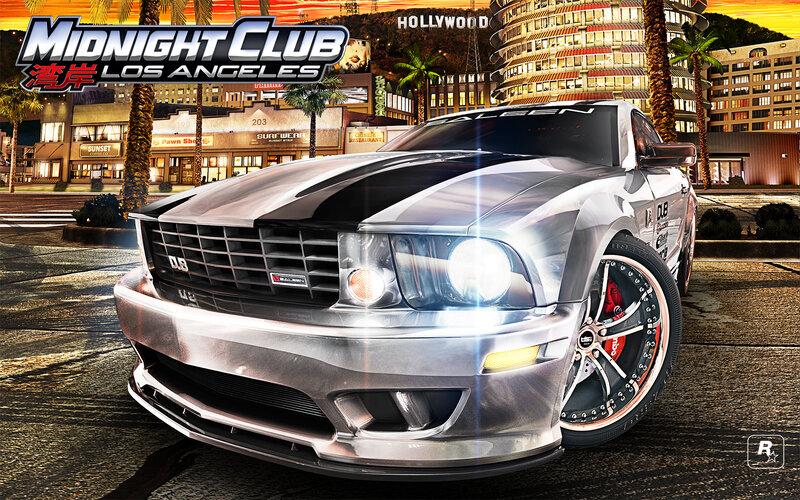 Silver Muscle Car — Dramatic, Sunset, Digital Art