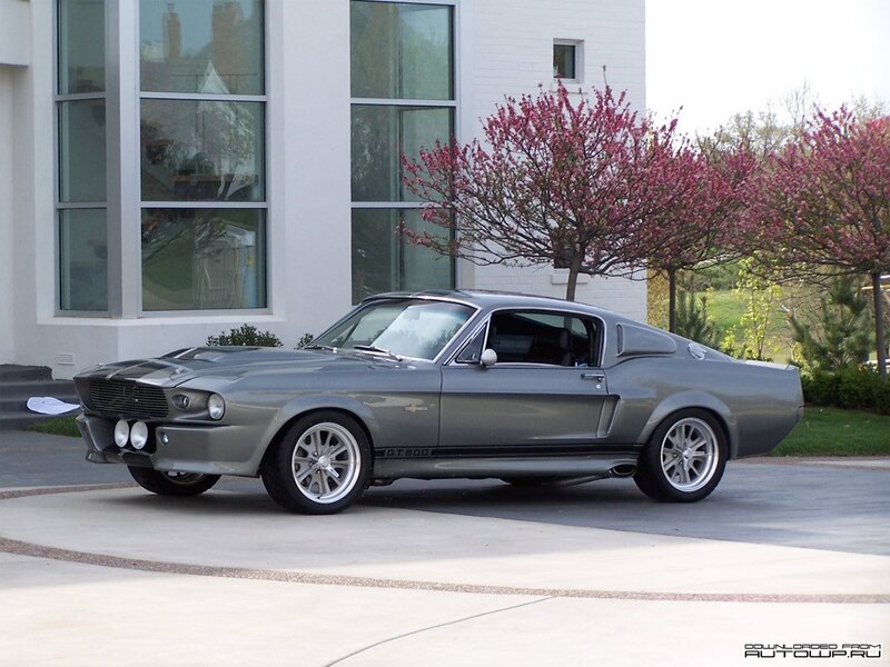 Silver Muscle Car — Gray, Calm, Spring