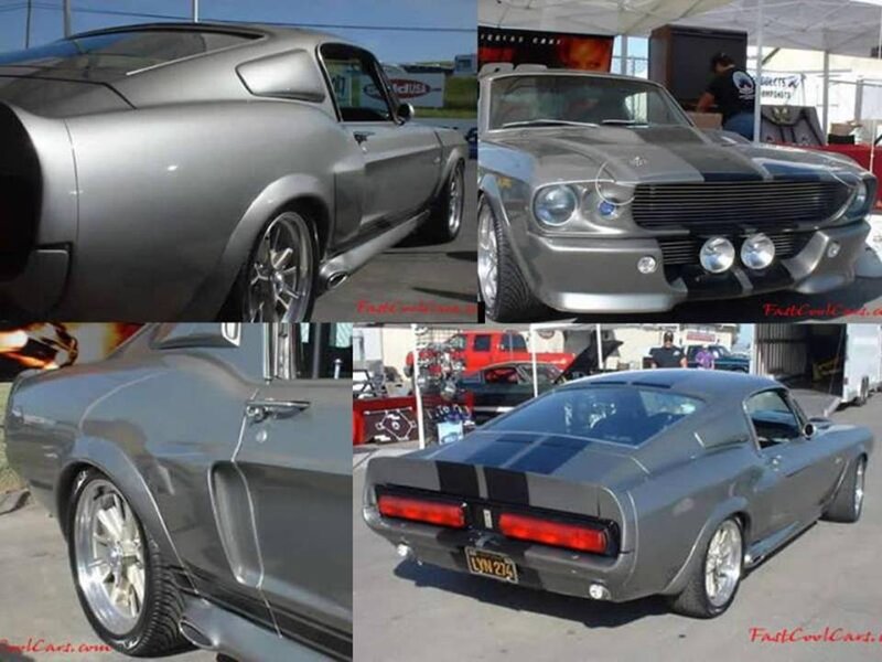 Silver Muscle Car — Gray, Dramatic, Afternoon, Photograph, Show