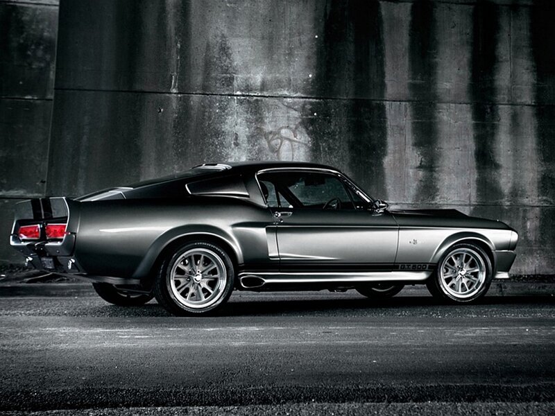 Silver Muscle Car — Gray, Dramatic, Photograph, Concrete Wall, Tunnel