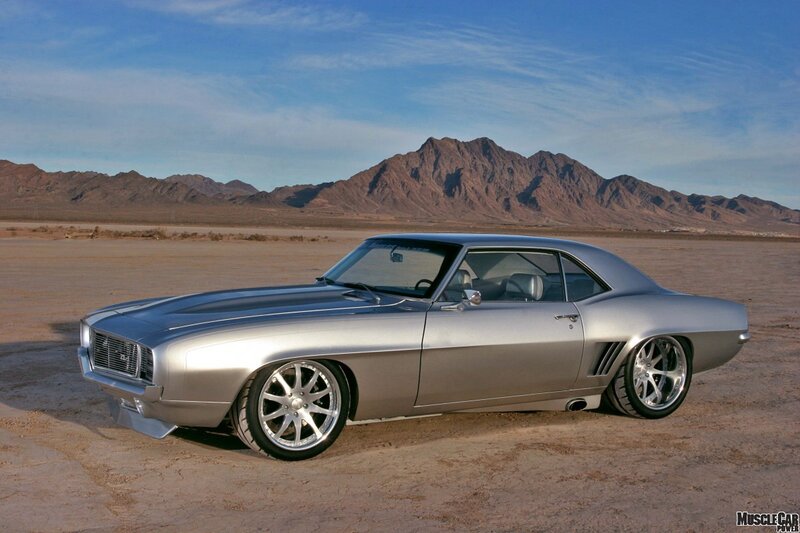 Silver Muscle Car — Serene, Afternoon