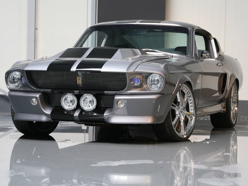 Silver Muscle Car — Showcase