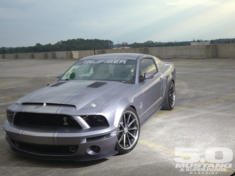 Silver Mustang Car — Gray, Calm
