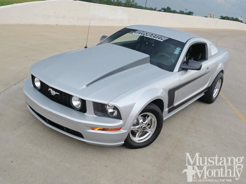 Silver Mustang Car — Neutral, Afternoon
