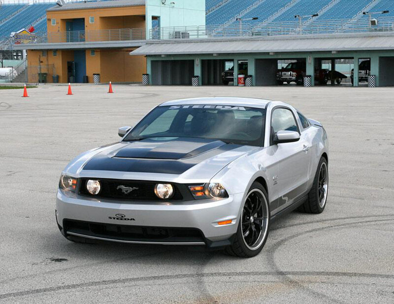 Silver Mustang Car — Neutral