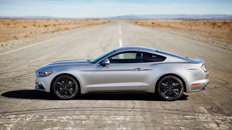 Silver Mustang Car — Serene